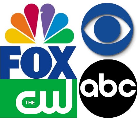 The 5 largest "over the air" network stations: NBC, ABC, FOX, CBS and the CW.