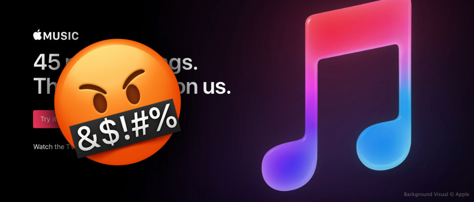 Apple Music, you are so frustrating!