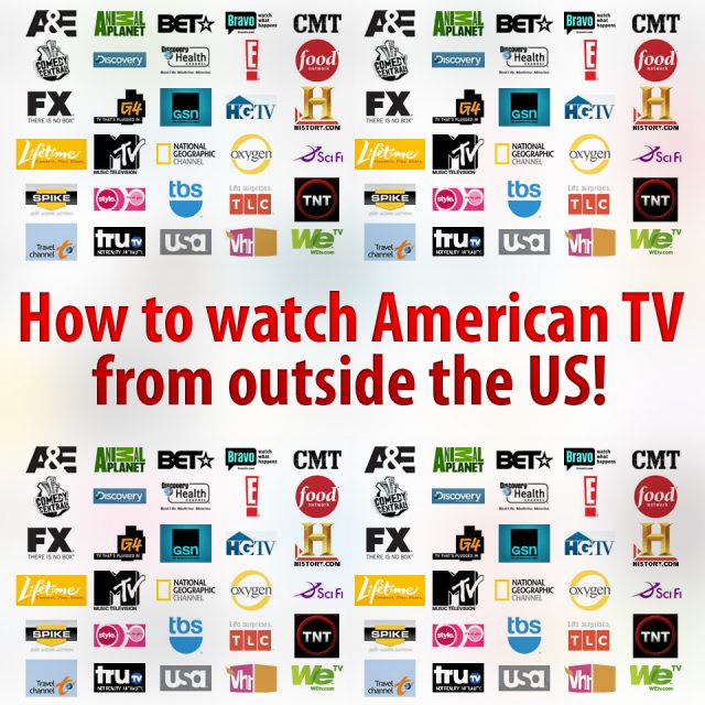 How to watch American TV outside the United States!