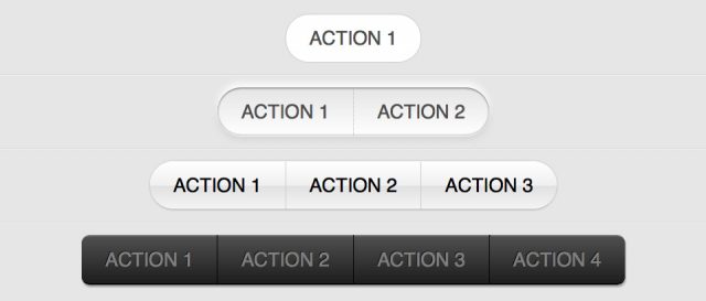 Full CSS Segmented Controls